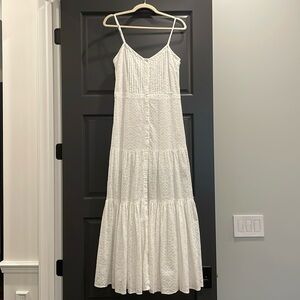 VERONICA BEARD- Alondra pleated-detail dress